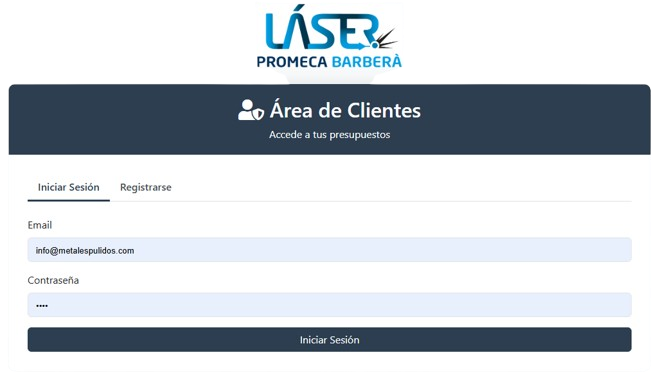 Registro en la plataforma